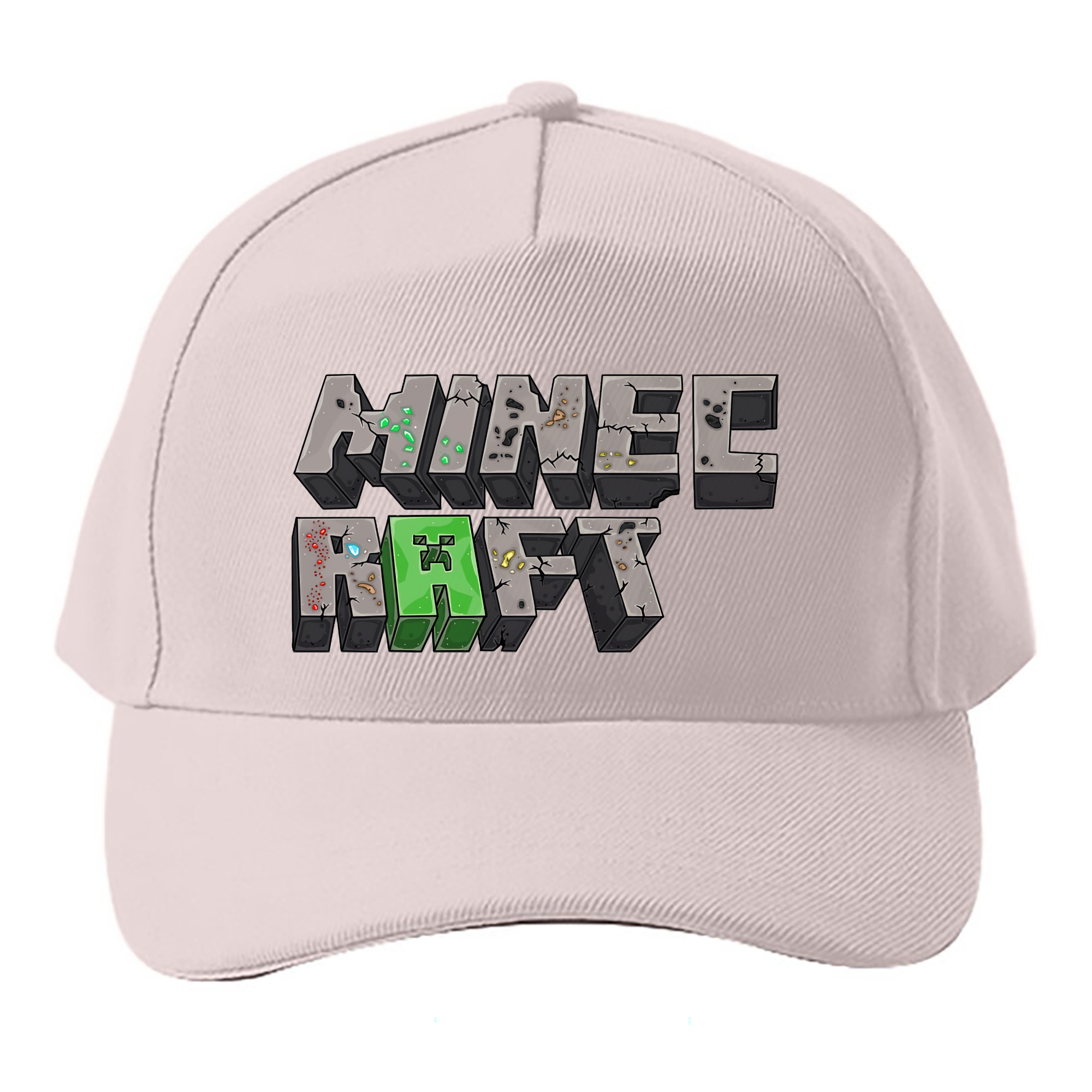 （画像用） マインクラフト ブロックの世界 Minecraft MC Block world ベースボールキャップ 綿100％ 男女兼用 帽子 スポーツ